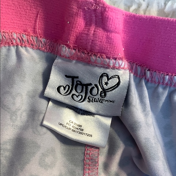 Gradient Navy and Coral Patterned Leggings with Tapered Design - Picture 2 of 11